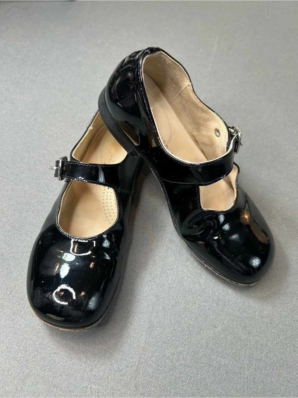 Girls Black‎ Patent Mary Jane Shoes by Little Eric Size 30